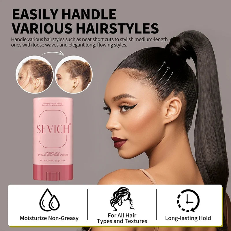 SEVICH Hair Wax Stick – Anti-Frizz & Flyaway Control Pomade