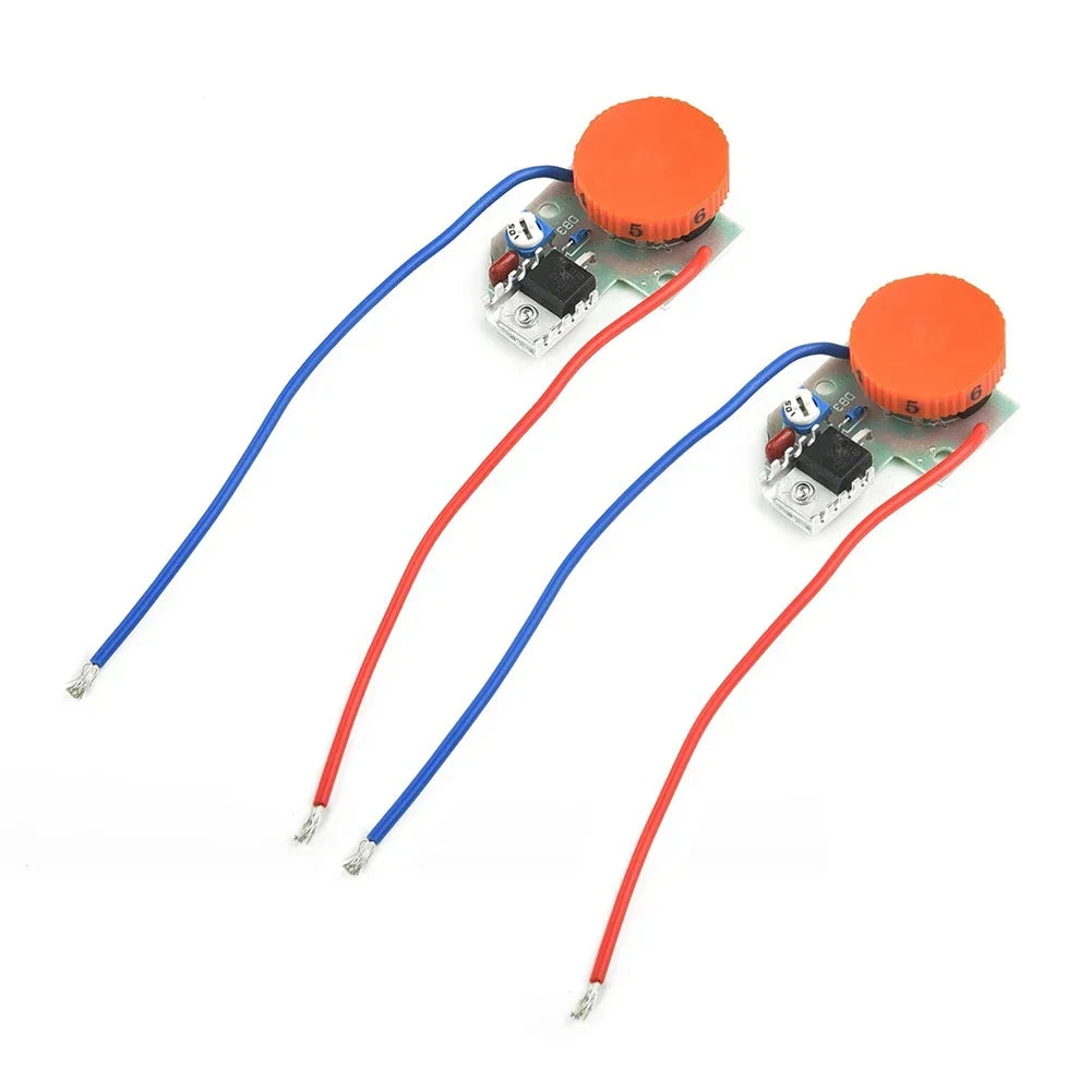2-Pack 250V 12A Speed Controller Switch for Angle Grinder & Drill