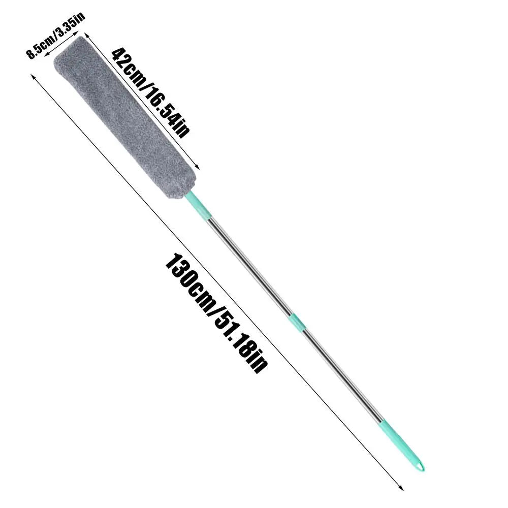 Retractable Microfiber Under Furniture Duster – Long Handle
