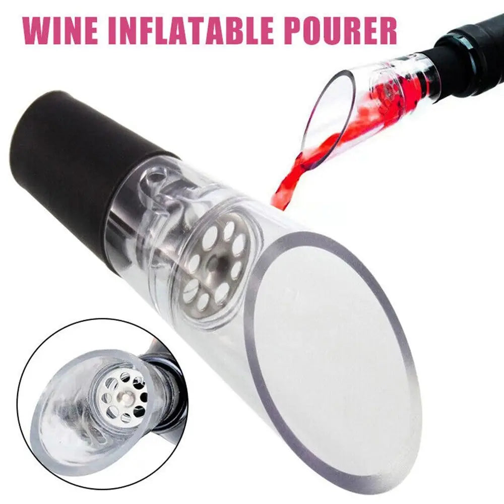 Wine Aerator Pourer Spout – Instant Aeration for Red Wine