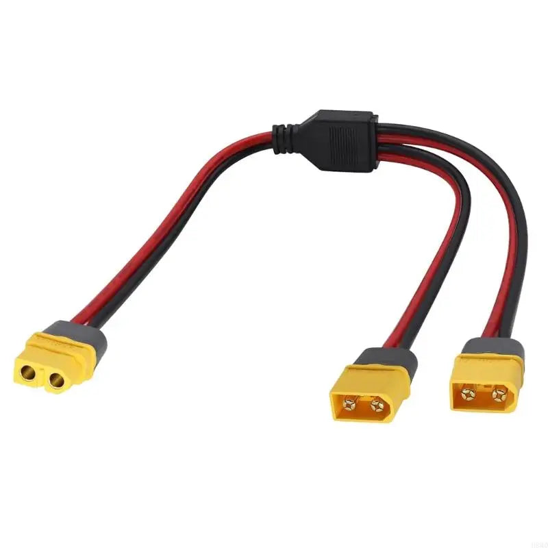 XT60 Y Splitter Cable 1 Female to 2 Male 20cm Power Wire