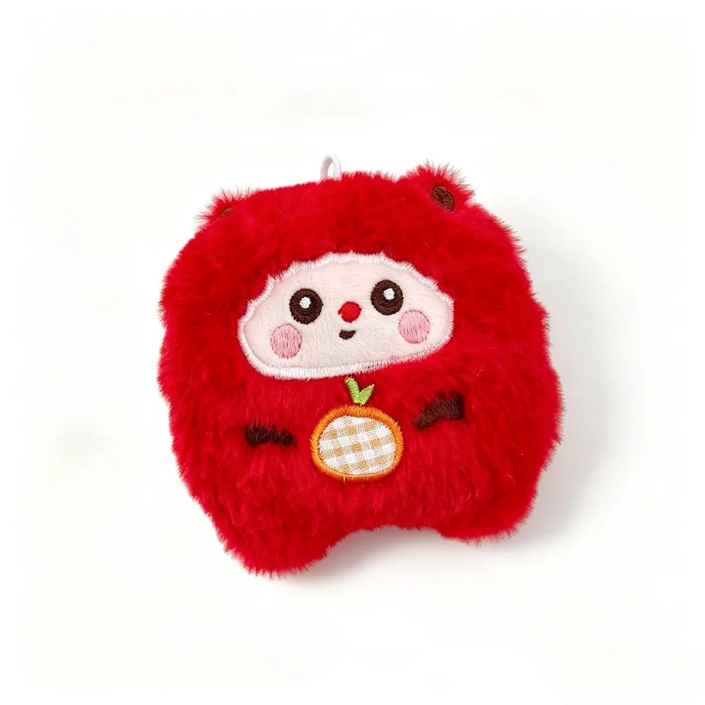 Squeaky Sheep Plush Keychain – Soft Lamb Pendant Ornament