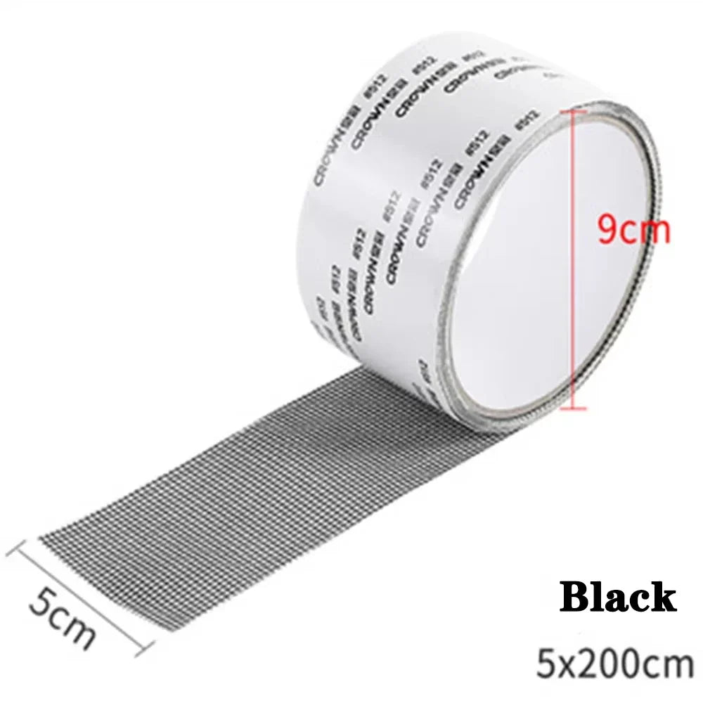 Waterproof Window Screen Repair Tape | Self-Adhesive Mesh Patch