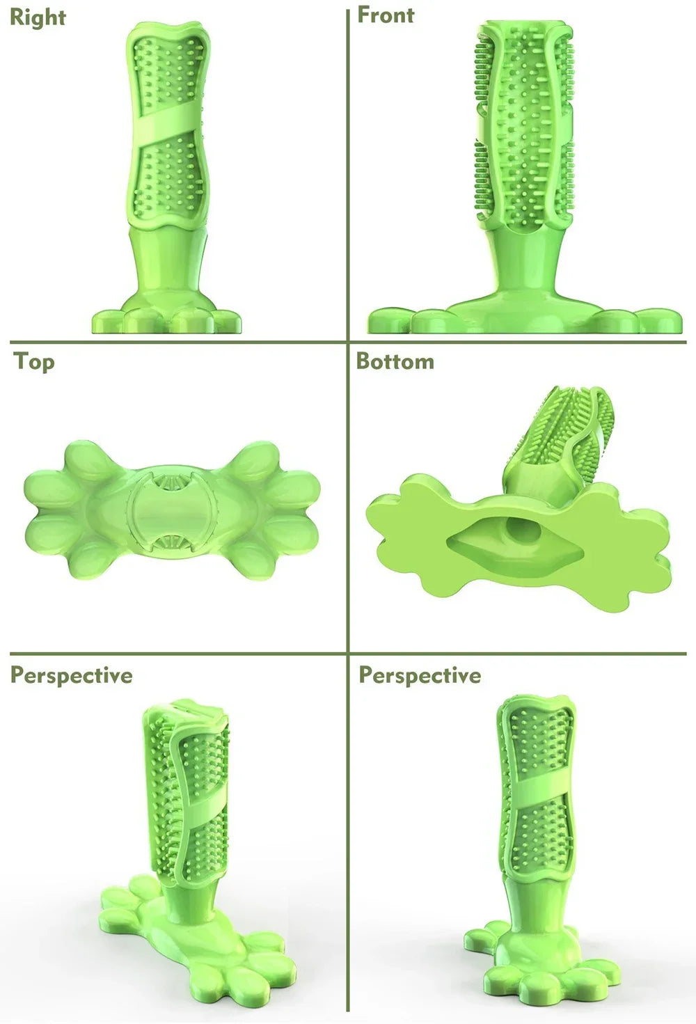 Dog Cactus Chew Toy – Treat Dispenser & Teeth Cleaner