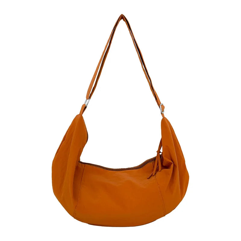 Women's Large Capacity Nylon Crossbody Hobo Bag | Nixie