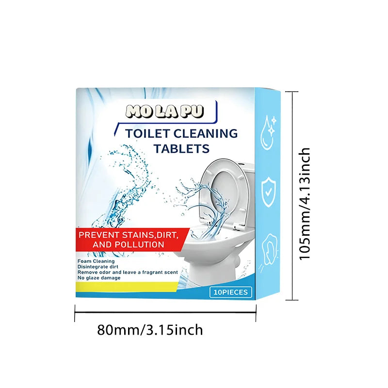 Toilet Descaling & Polishing Tablets – Remove Stains & Scale