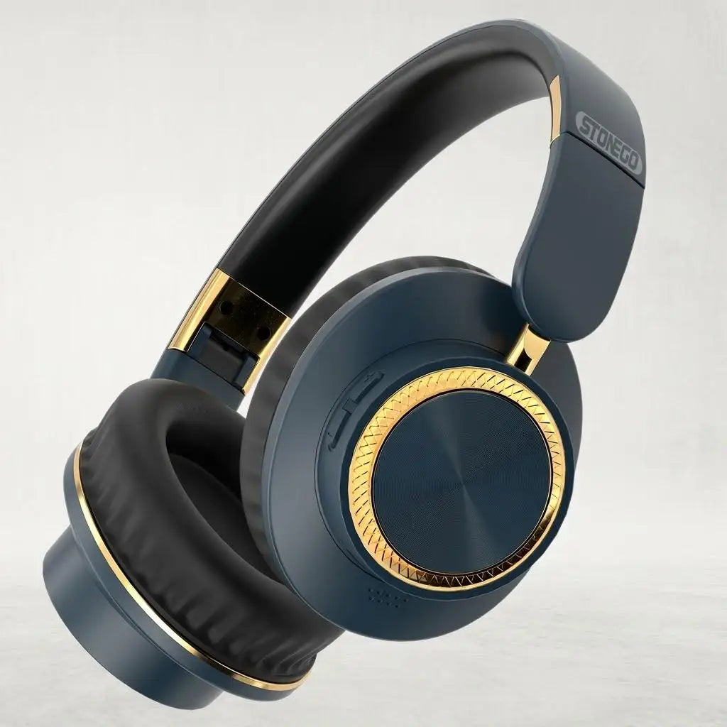STONEGO H8 Wireless Bluetooth Over-Ear Headphones | HiFi Bass