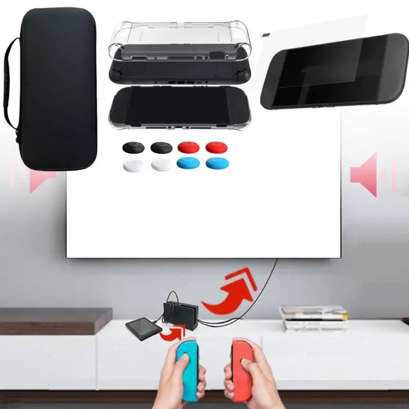 Nintendo Switch 2 Protective Kit – Case, Shell & Screen Protector