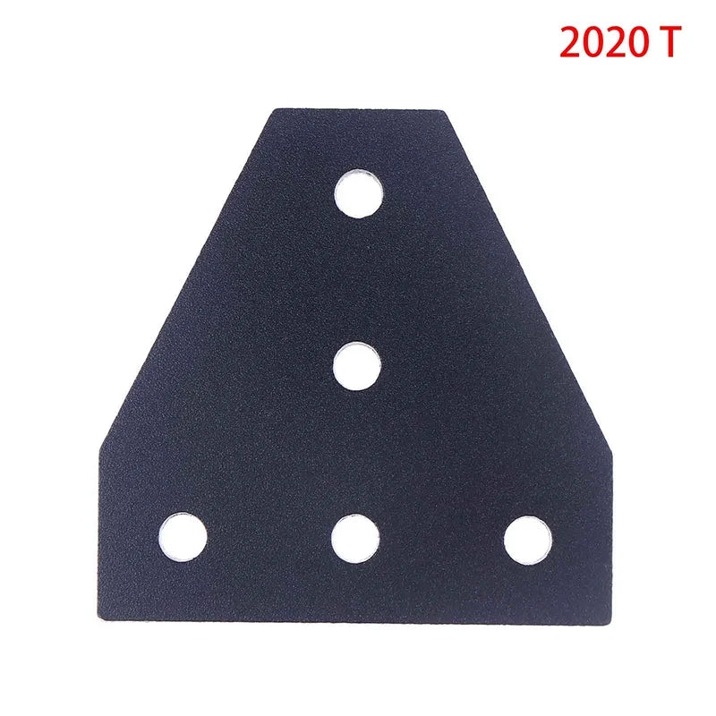 T/L Type 5-Hole Corner Bracket for 2020 3030 Aluminum Profile