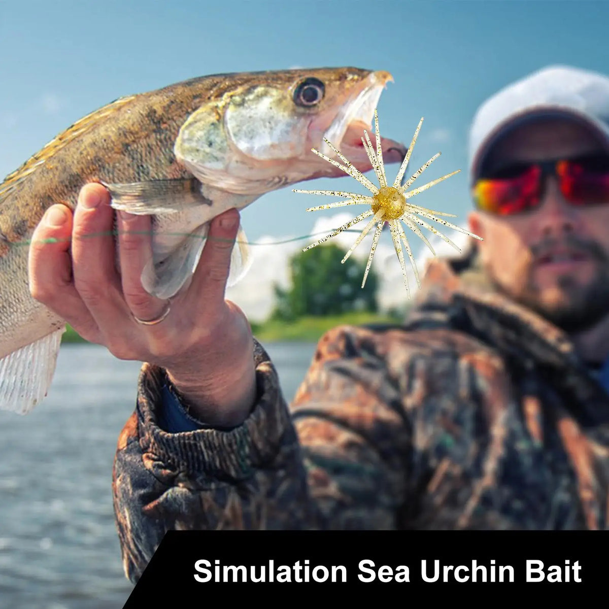Soft Sea Urchin Fishing Lure – Saltwater & Freshwater Bait