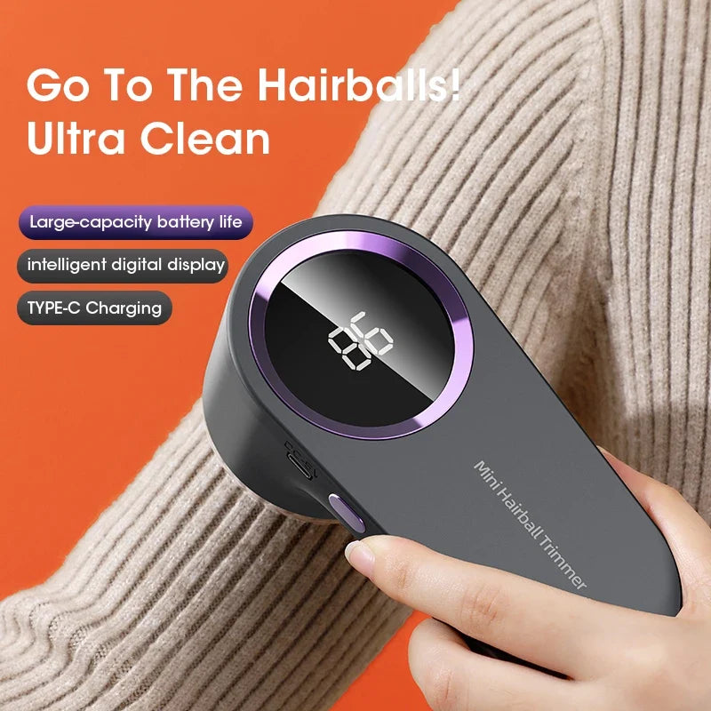 NOCCLILI Rechargeable Electric Lint Remover & Fabric Shaver