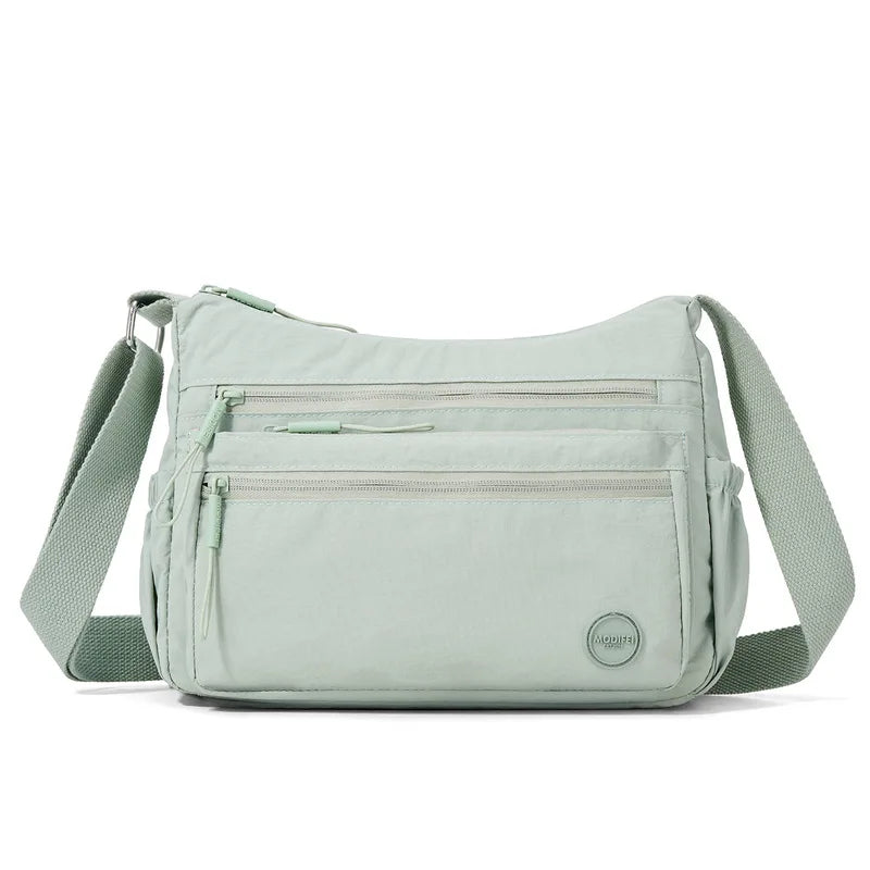 Nixie Oxford Canvas Crossbody Bag – Large Capacity Shoulder Bag