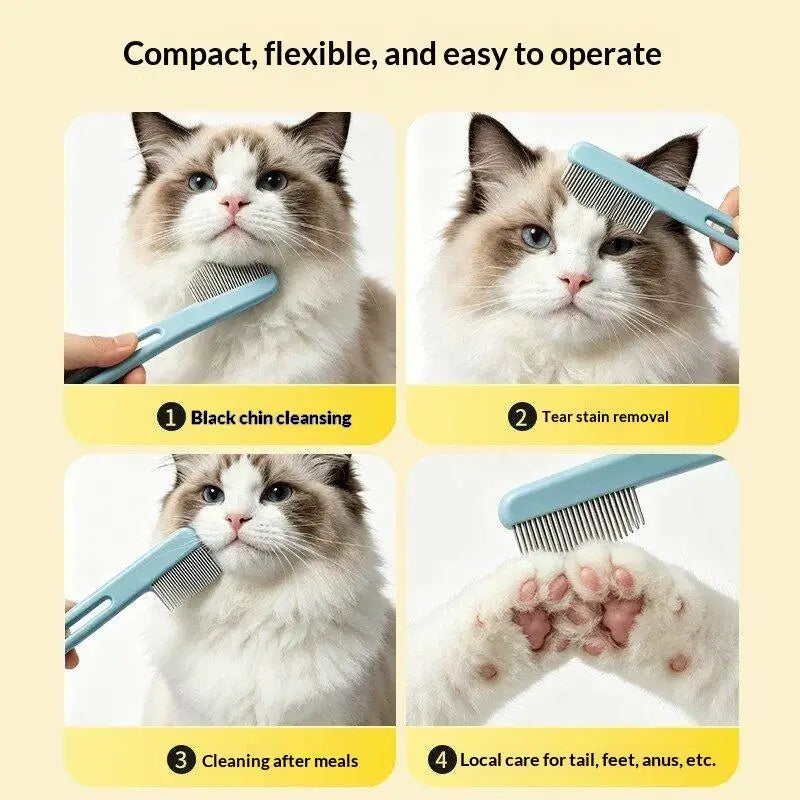 Pet Deshedding Grooming Comb for Cats & Dogs – 1/4 Pcs