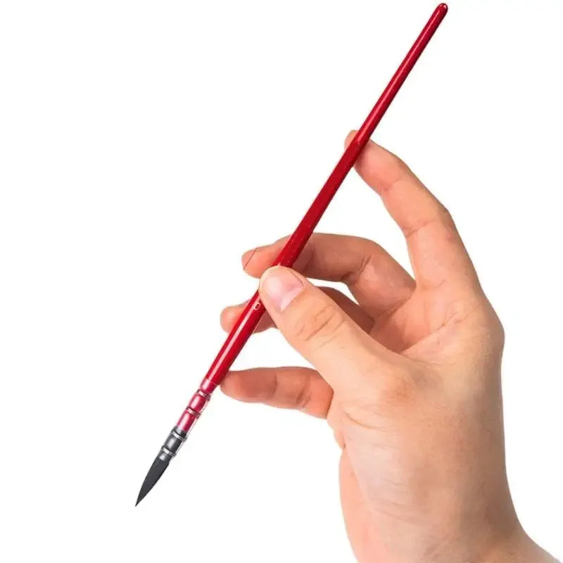 Fine Detail Paint Brush Set – Nylon Bristles, All Paint Media