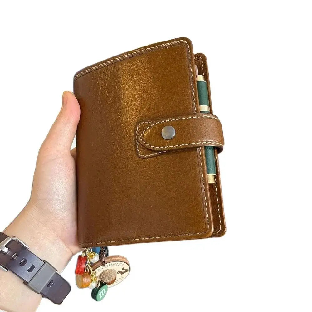 M5 Loose-Leaf Notebook Hard Shell DIY Scrapbook Travel Planner