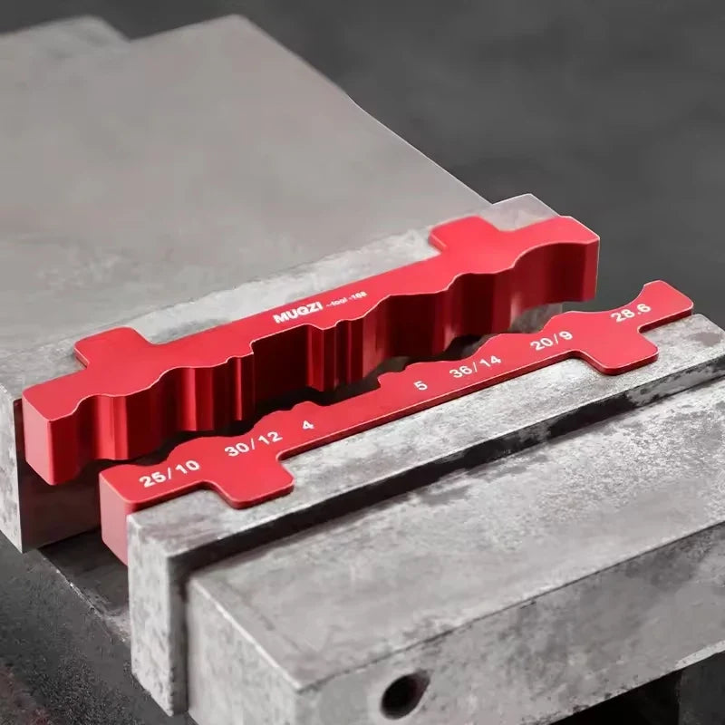 Bicycle Bench Vise Jaw Pads – Aluminum Alloy Multifunction Inserts