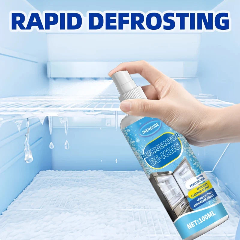 Refrigerator De-Icer & Defroster – Fast Ice Melting Solution
