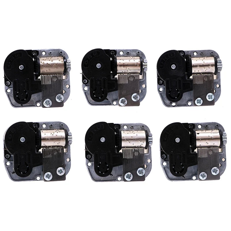 Sankyo 18-Note DIY Wind-Up Music Box Mechanical Movement + Key