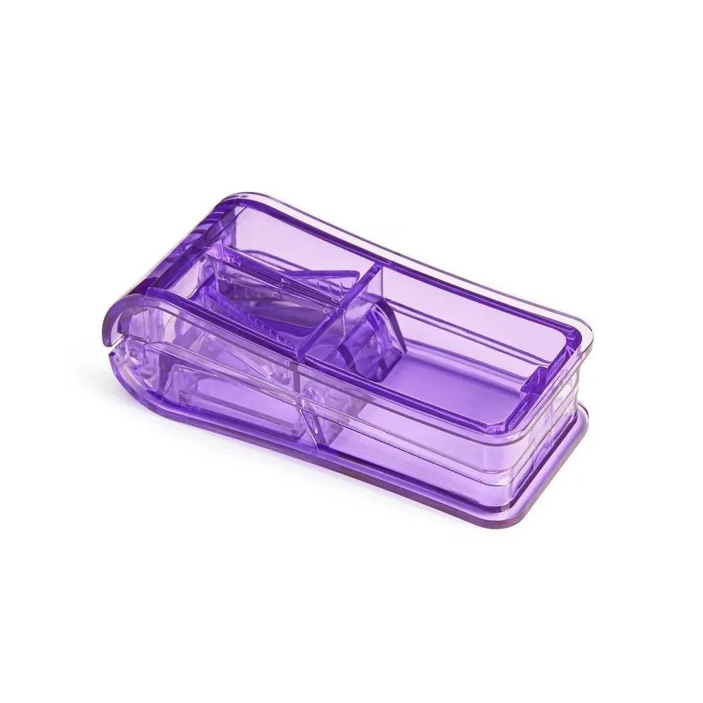 Portable 2-in-1 Pill Cutter & Medicine Storage Box