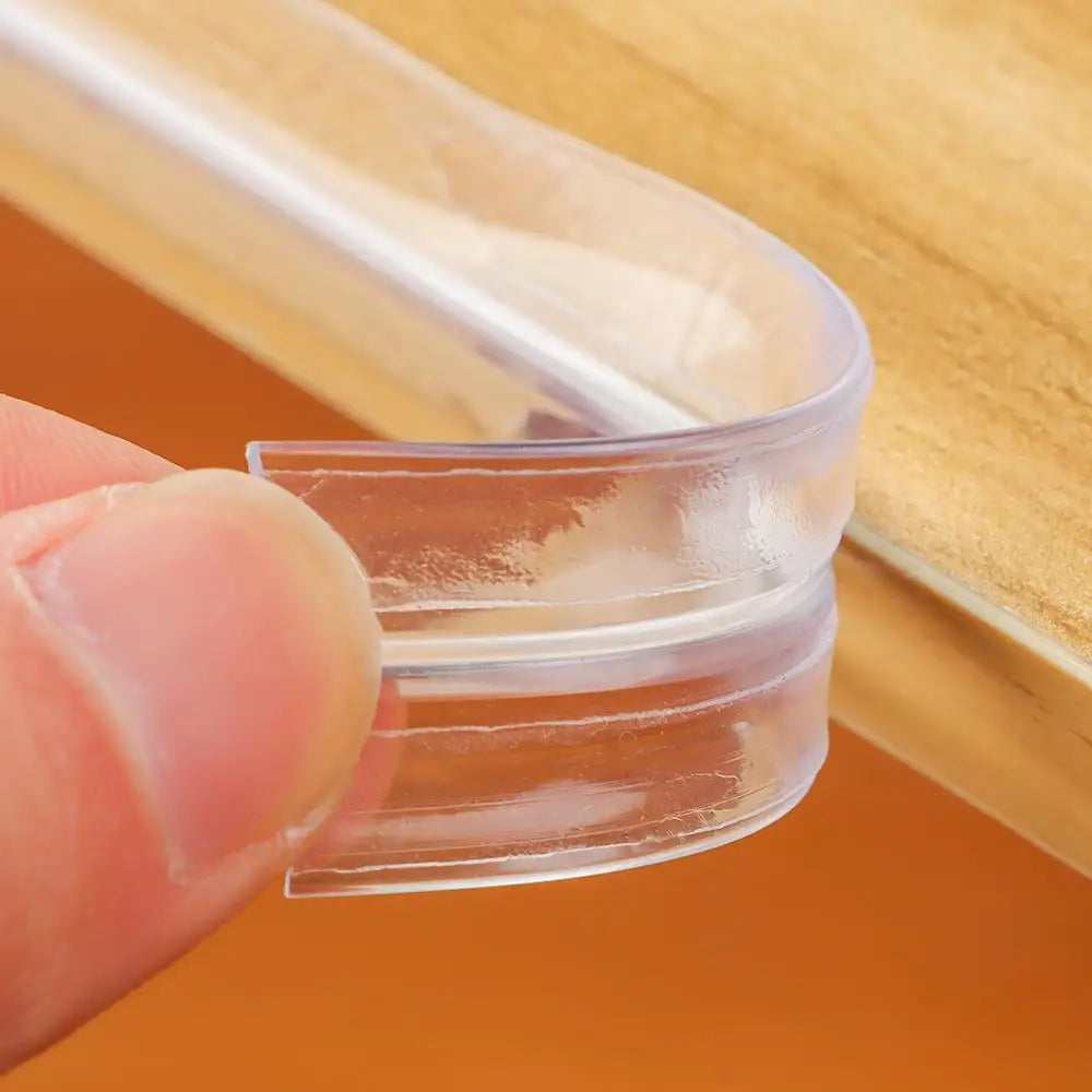 Transparent Corner Guard Strip – Self-Adhesive PVC Edge Protector
