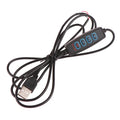 USB 5V LED CCT Dimmer 4-Key Controller 2CH Bicolor Light Switch
