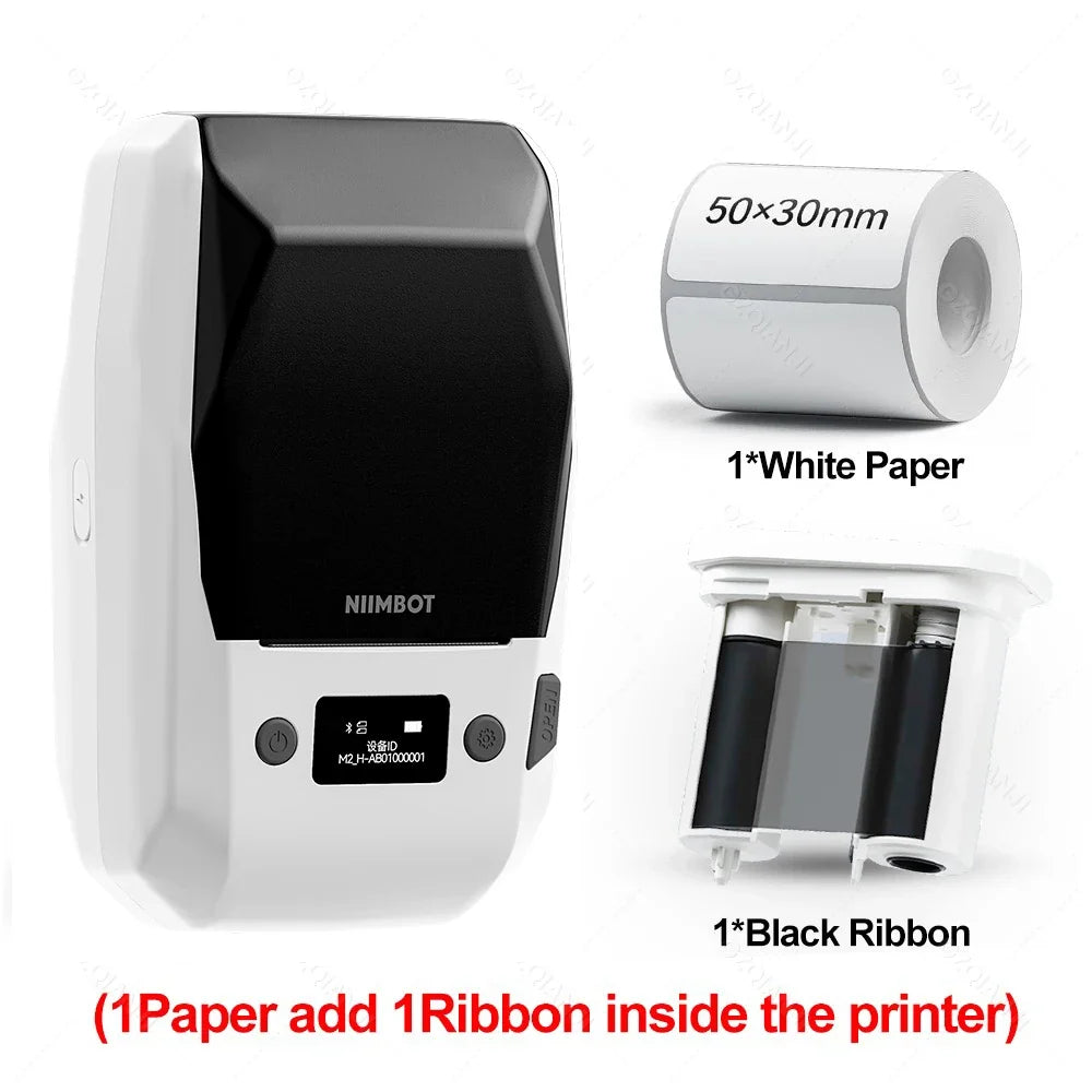 Niimbot M2 Thermal Transfer Label Printer – Barcode & Tag Maker