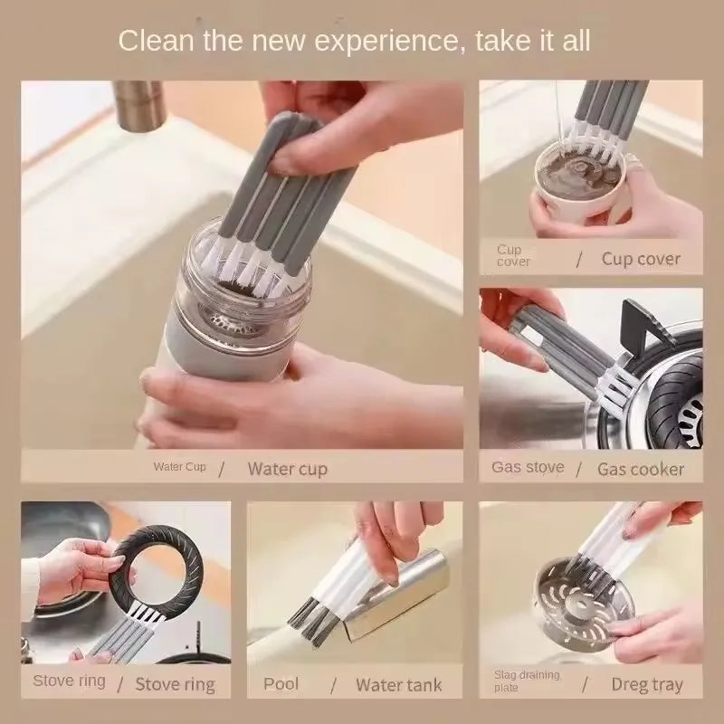 Bendable Keyboard Cleaning Brush – Soft Wool Duster Tool