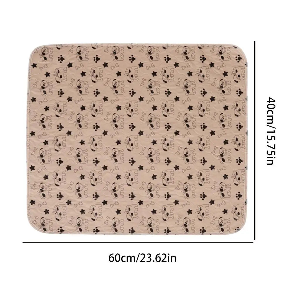 Reusable Dog Pee Pads – Washable Waterproof Training Mat