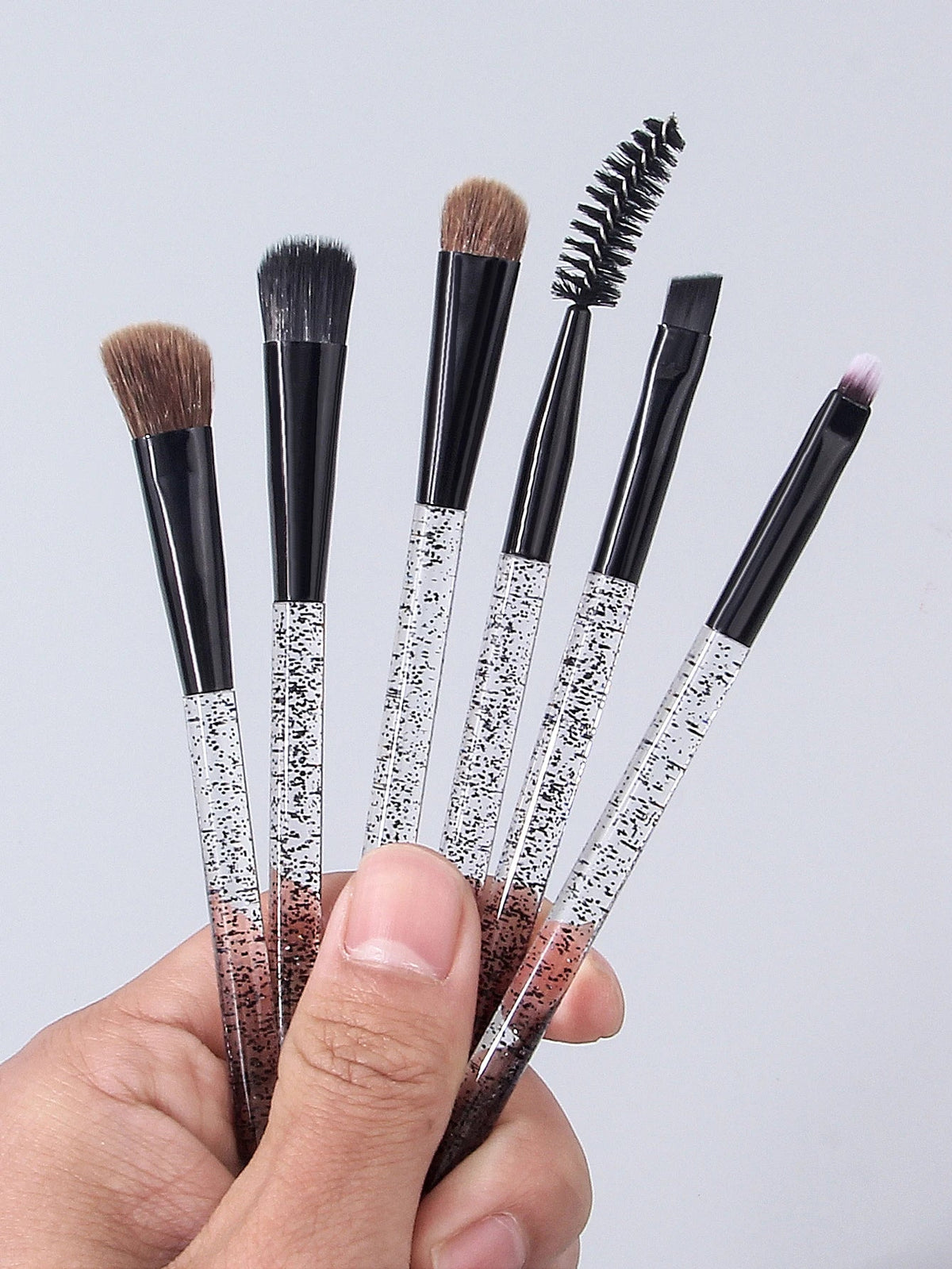 9-Piece Makeup Brush Set – Eye, Contour & Concealer Brushes