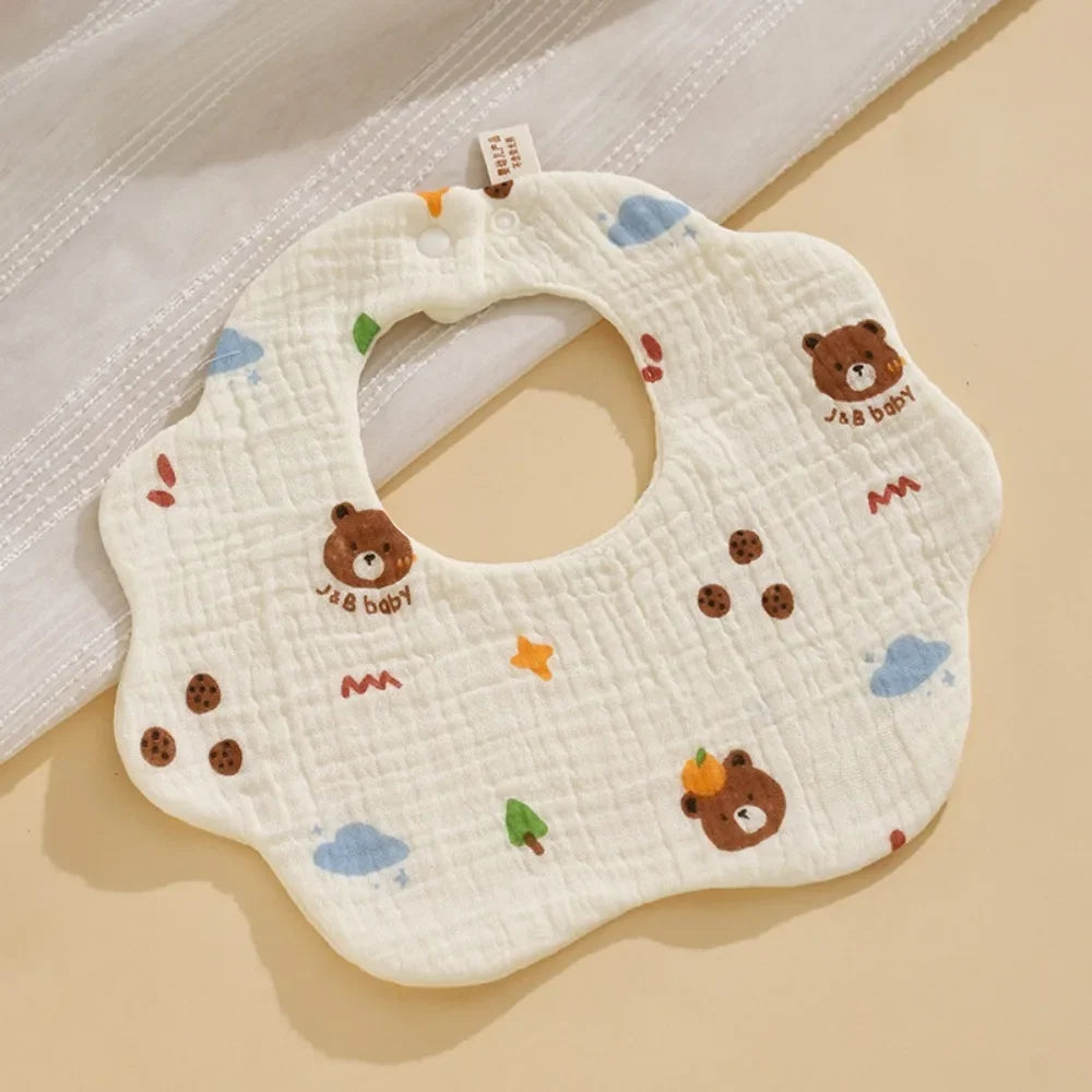 Pure Cotton Bandana Drool Bibs for Baby Boys & Girls