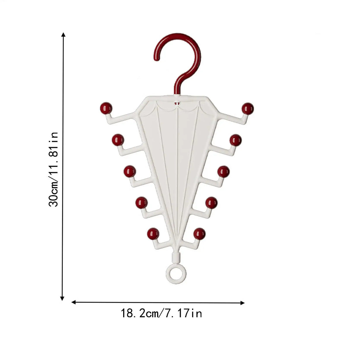 Space-Saving V-Shape Clothes Hangers | Closet Organizer Rack