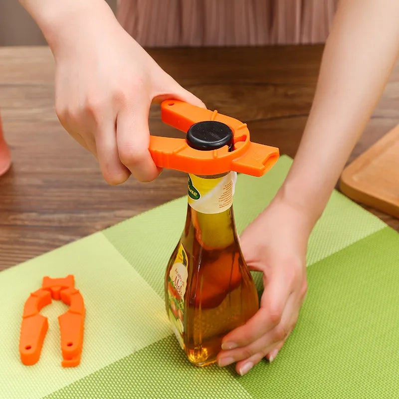 Multifunctional Bottle Opener, Can Opener & Jar Lid Remover