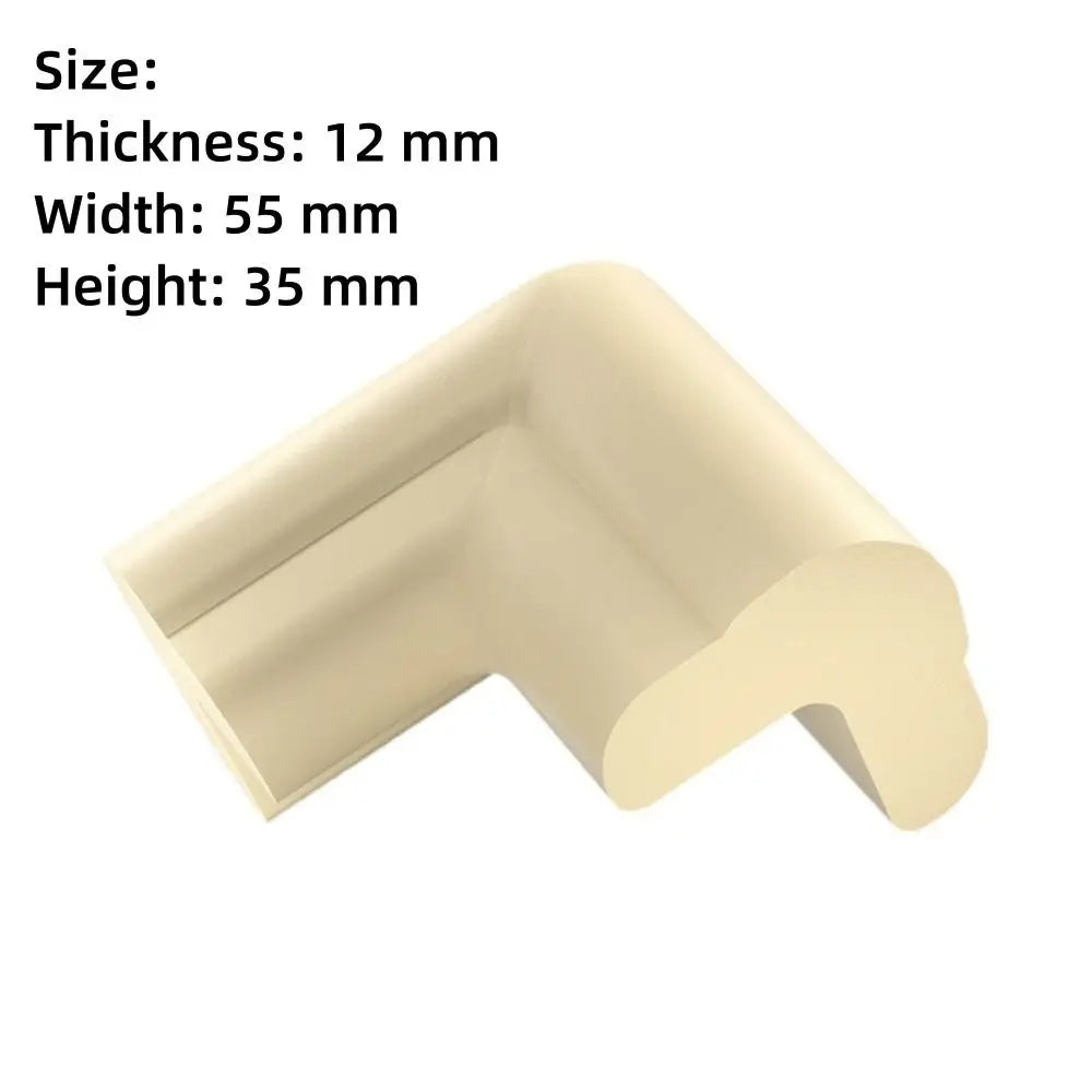10-Pack Soft NBR Corner Guards – Self-Adhesive Edge Protectors