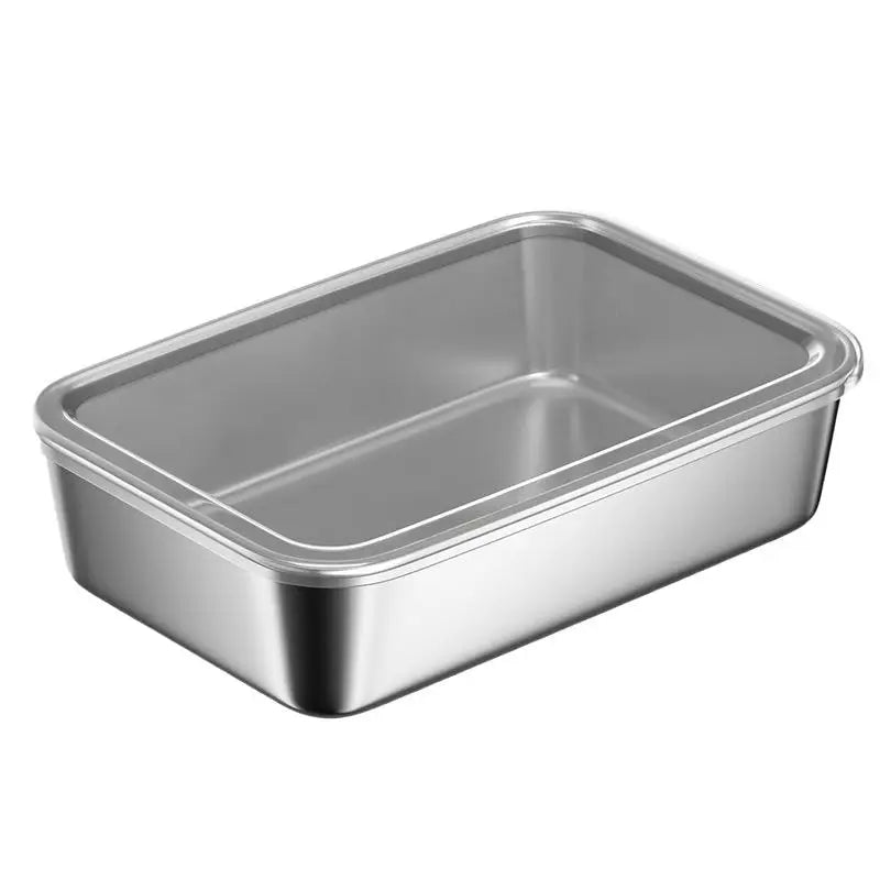 Stainless Steel Food Storage Container with Airtight Lid