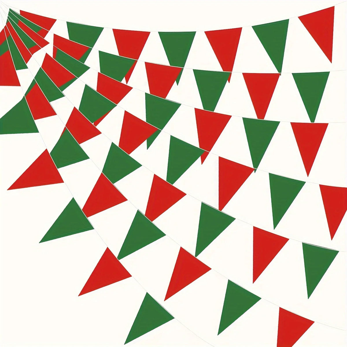 Patriotic Red White Blue Pennant Bunting Banner | 4th of July