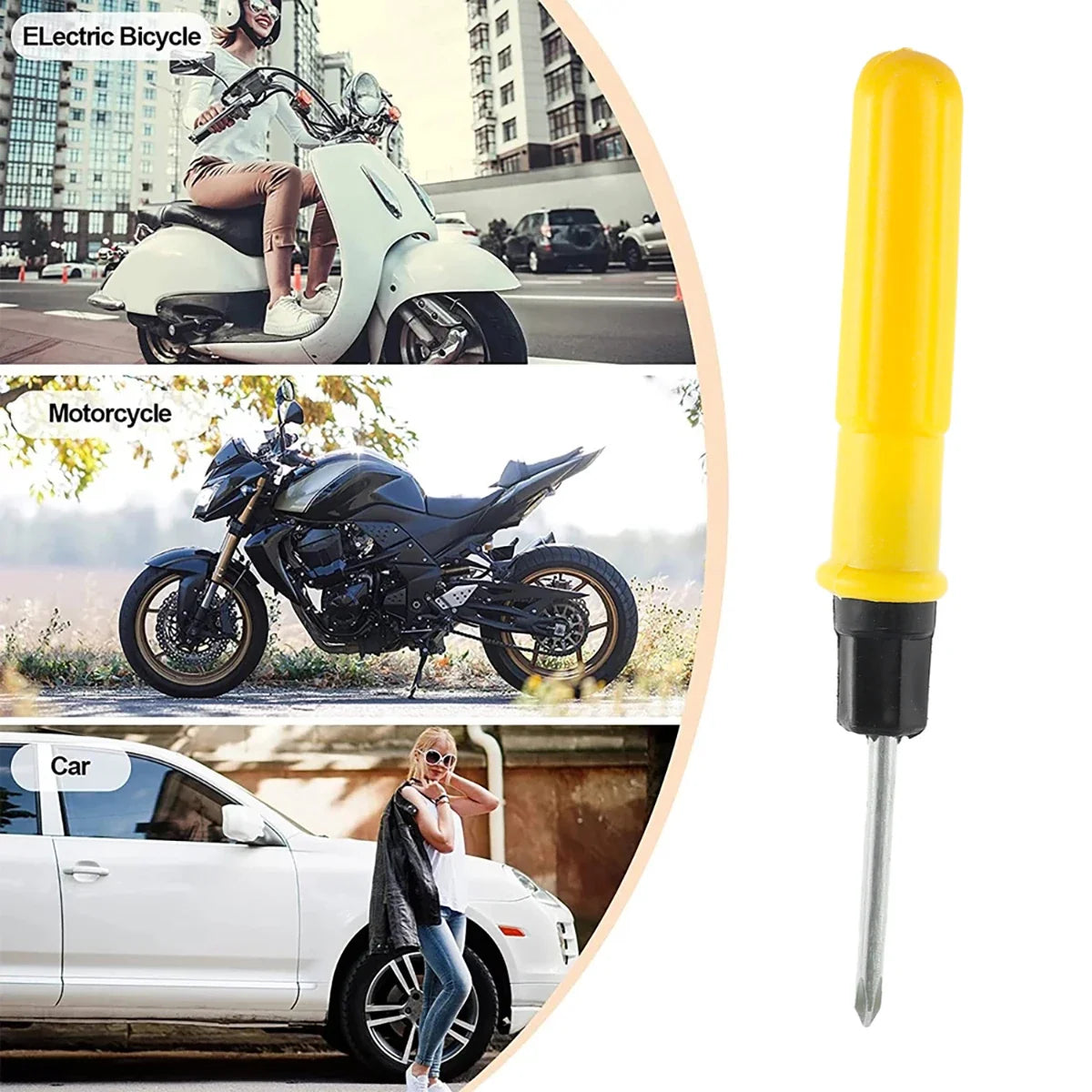 20PCS Rubber Tire Repair Nails Kit – Cars, Trucks & Motorcycles