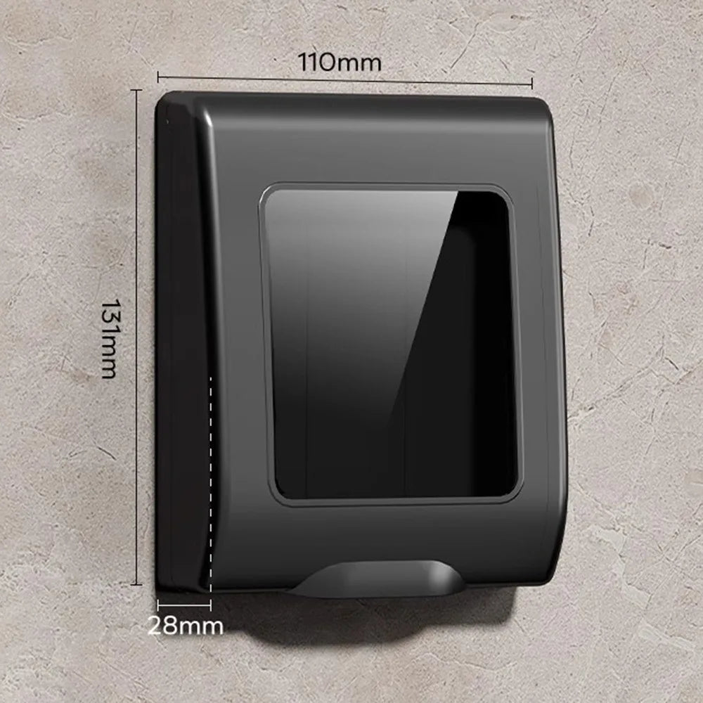 Waterproof Switch Cover | Transparent Splash-Proof Plug Box