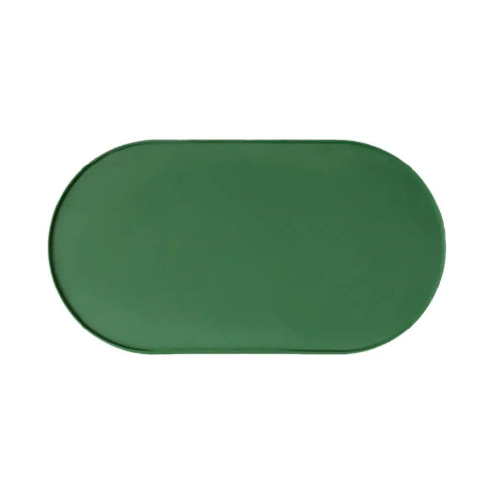 Silicone Pet Food Mat – Waterproof, BPA-Free, Raised Edges