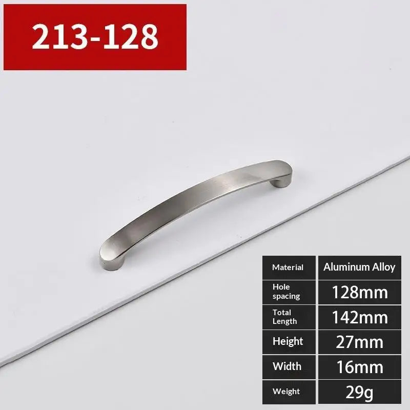 Aluminum Alloy Cabinet Door Pulls & Drawer Handles