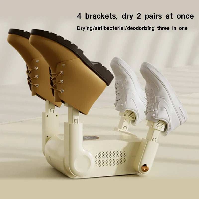DUTRIEUX Electric Shoe Dryer – Smart Timer & Dual Boot Bracket