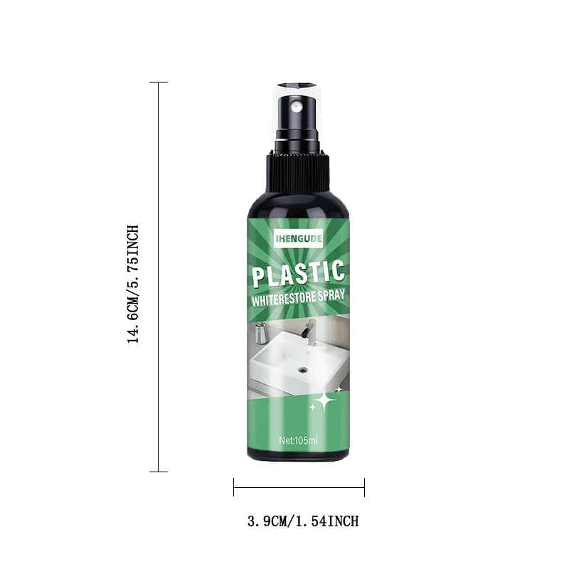 Plastic & Rubber Yellowing Remover Restorer Spray 105ml