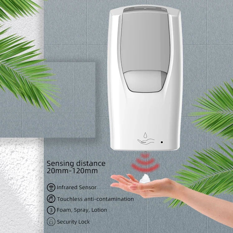 Automatic Sensor Soap Dispenser – 500ml/1000ml Wall Mount