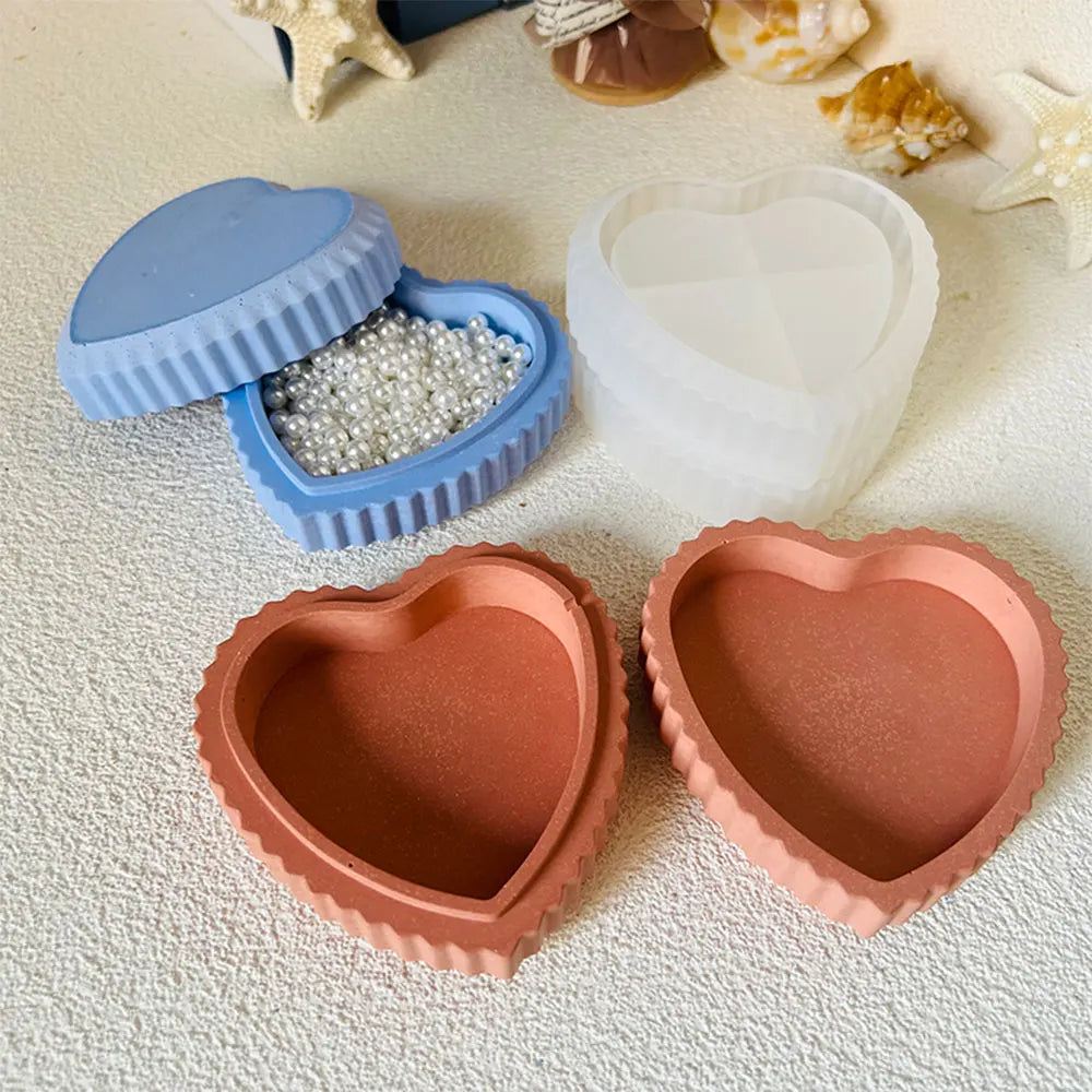 Silicone Concrete Mold Set – Constellation Candle Holder & Storage Box