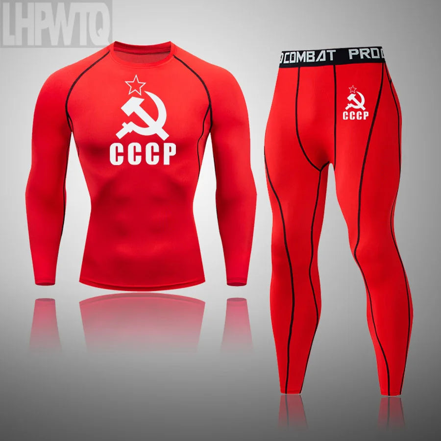 Men's Thermal Long Johns 2pc Set – Quick-Dry Winter Base Layer