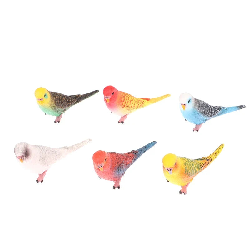 Simulation Parrot Figurine Miniature Ornament & Photography Prop