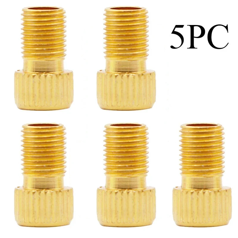 Presta to Schrader Valve Adapter for MTB & Road Bikes 5/10 Pcs