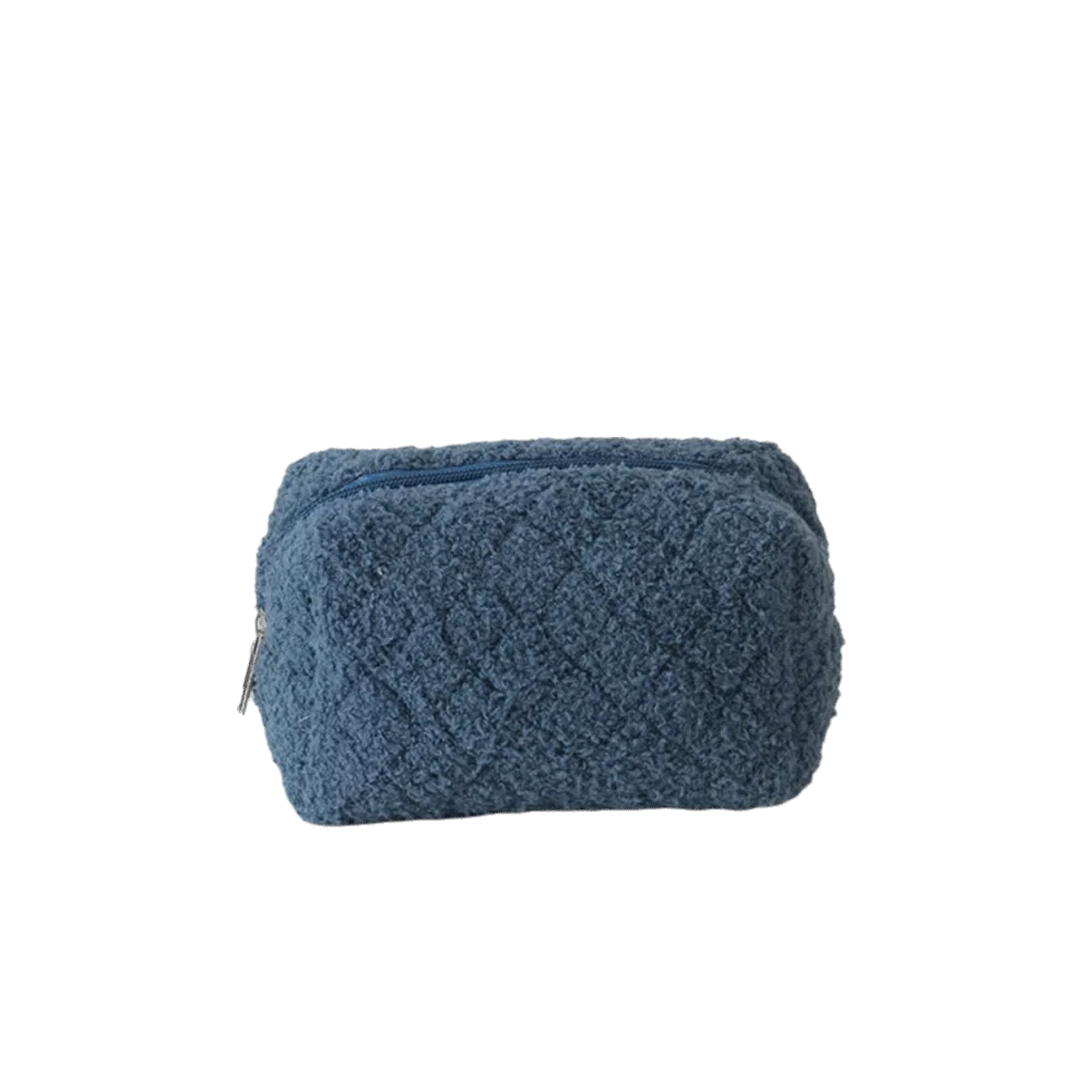 Velvet Makeup Bag Large Capacity Cosmetic Storage Pouch