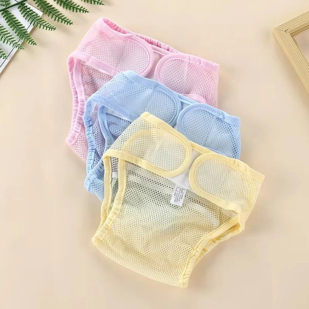 Reusable Washable Cotton Cloth Diapers – Baby Training Pants