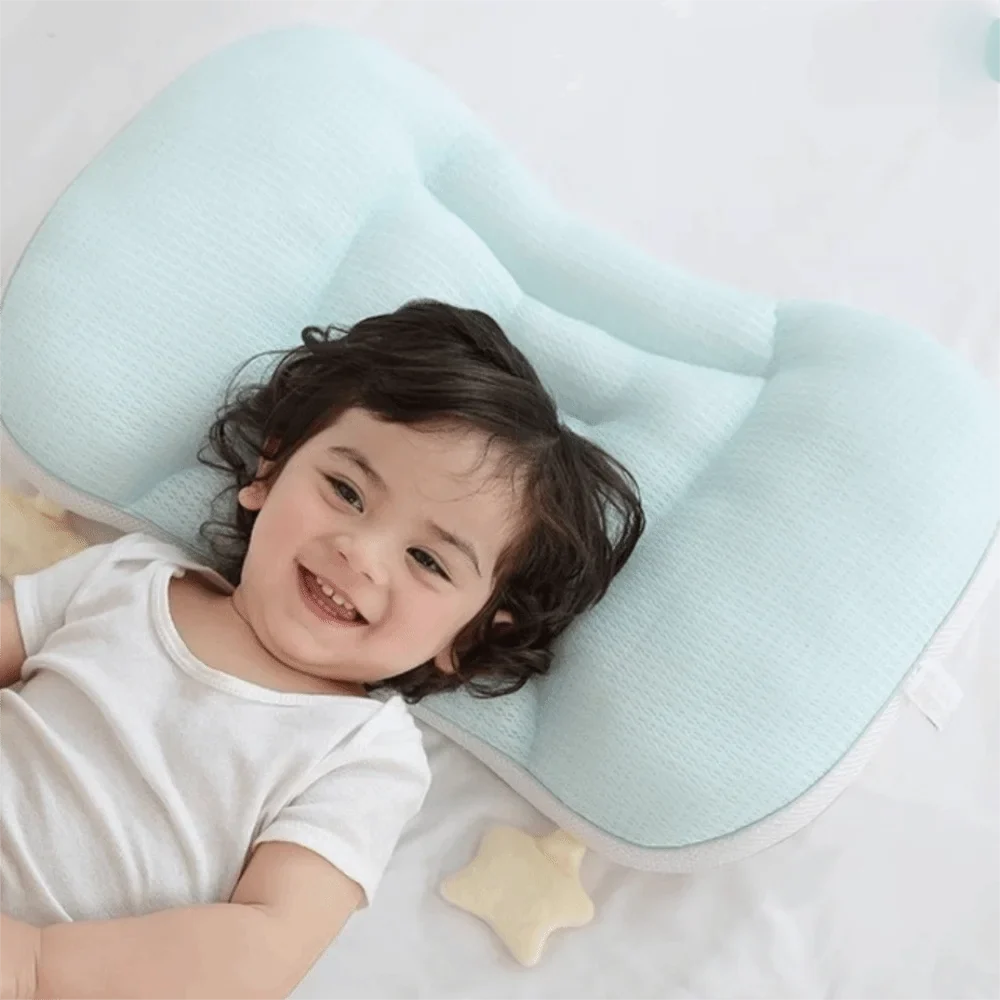 Reversible Baby Pillow – Soft Breathable Toddler Sleep Pillow