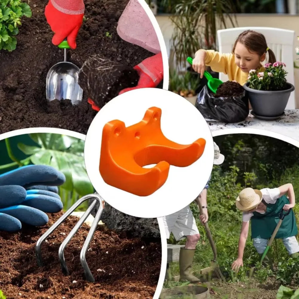 Wall Mount Garden Tool Hanger 35mm Plastic Storage Rack